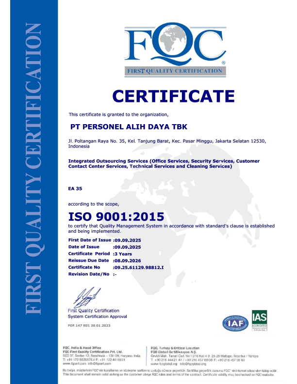 ISO 9001:2015